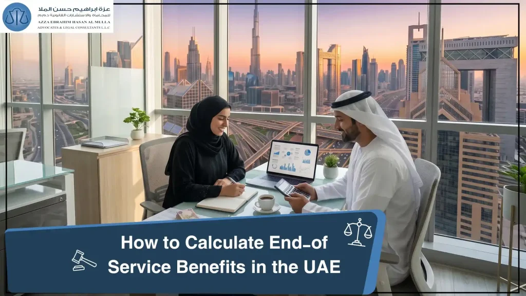 how to calculate end-of-service benefits in the UAE
