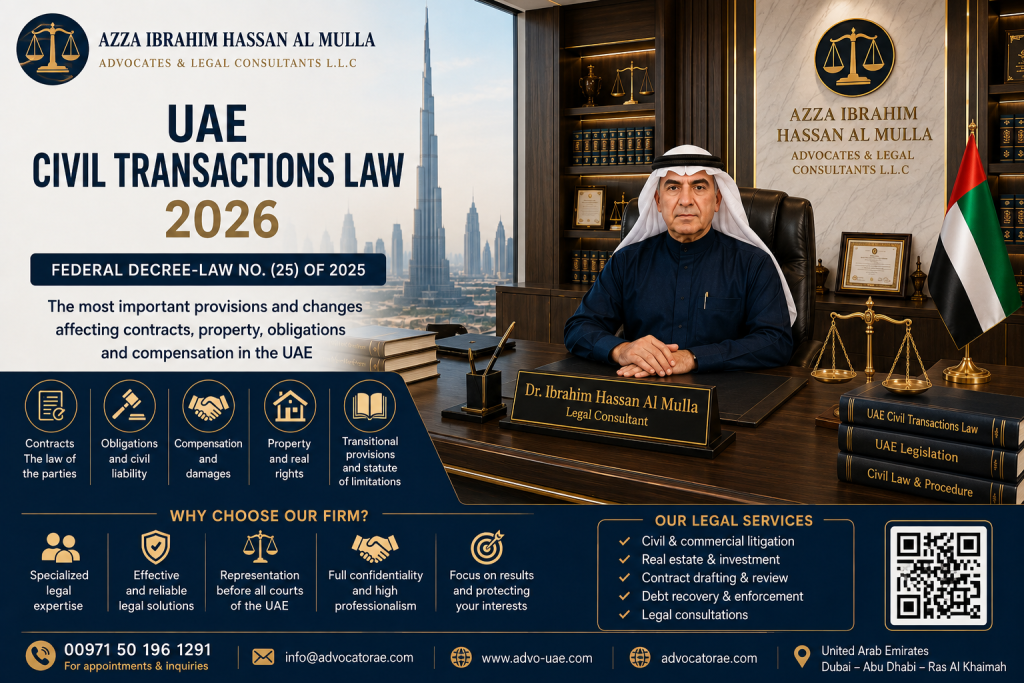 UAE Civil Transactions Law 2026