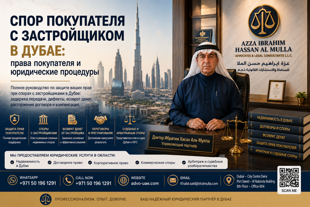 Компенсация за нарушение договора в ОАЭ