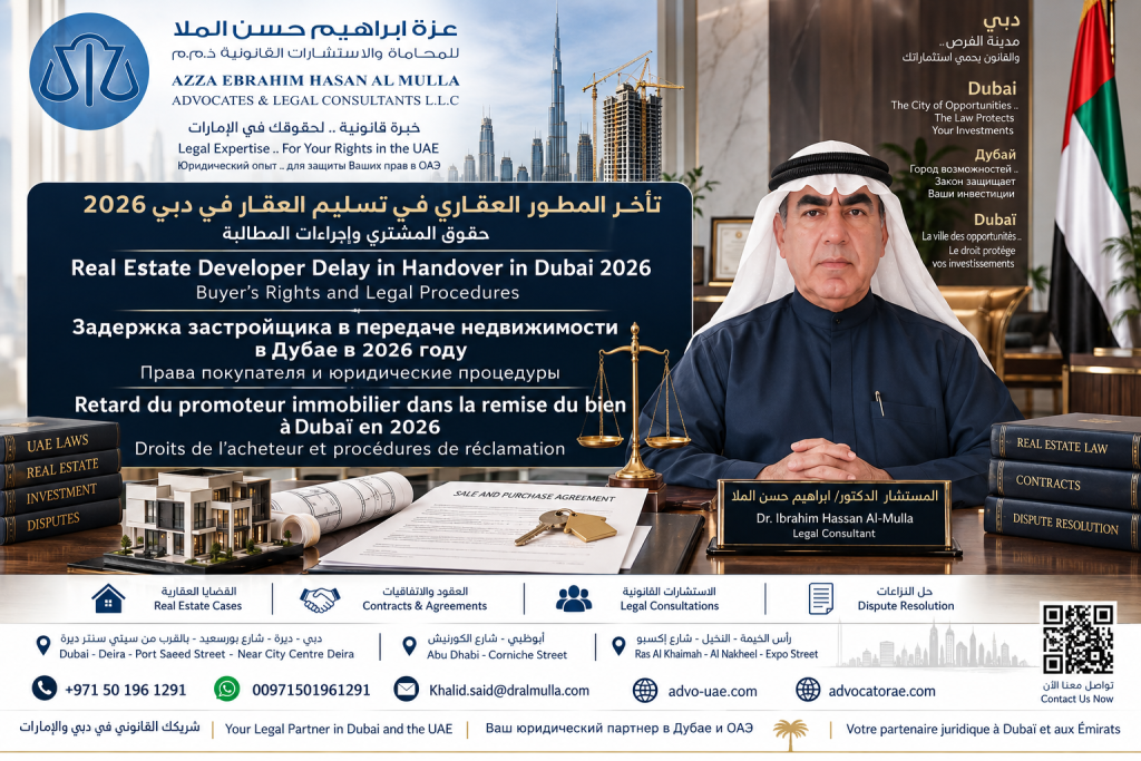 Real Estate Developer Handover Delay in Dubai
